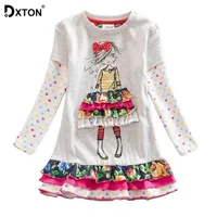 Dxton Girls Dress Baby Baghter Clothing Winter CaCual Costume Kids Dresses for Girls Christmas Princess ClosityLH3660 28y 201008