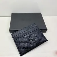 Wholesale Luxury Designer original purse quality Card Holder Genuine Leather France style Womens men Purses Mens Key Ring Credit Coin Mini Wallet Bag Charm Canvas