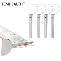 TCMHhealth Alüminyum Alaşım Diş Macunu Squeezer Gümüş Salonlar Boya Banyo Aracı Paslanmaz Demir Metal Tüp Diş Macunu Saç Renk Boyası Kozmetik