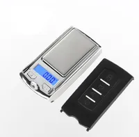 Mini Precision Digital Scales for Silver Coin Gold Diament Biżuteria Waga Waga Car Key Projekt Wagi Wagi elektroniczne 200g / 0,01g SN4903