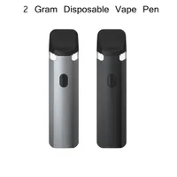 2 gram engångsvapspenna elektroniska cigaretter 280mAh uppladdningsbart batteri tomt 2,0 ml förångare pennstillverkare tjockt oljestartpaket
