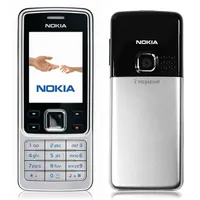 Оригинальные отремонтированные мобильные телефоны Nokia 6300 2G GSM 5,0 -мегапиксельная камера для пожилого студента