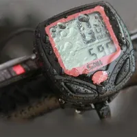Timers Bike Computer Cycling Speedometer Waterproof LCD Digital Odometer Velometer Bicycle Accessories3081