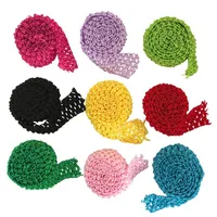 1 5 Crochet Elastic Tutu tailleband hoofdbanden Band trimrollen op meters voor Tutu Dress Skirts204E