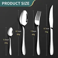 Premium Stainless Steel Cutlery Set Including Fork Spoon And Knife