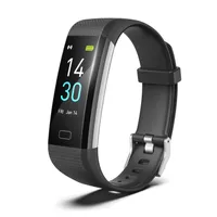 S5 smarta armbandsarmband kroppstemperatur blodtryck fitness hjärtfrekvens mätare steg titta gåva sport armband sömn telefon vuxen