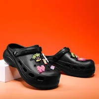 Designer Shoes Wedge Slides Wedge Slides Summer Women Slippers Platform Clogs Garden Shoes Outdoor Beach Sandals Women Shoes We273x