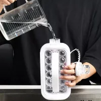 2 Arada 1 Buz Küpü Maker Su Şişesi Top Yapım Kalıp Yuvarlak Tepsi El Sanat Barı Mutfak Aracı Hokey Bardağı