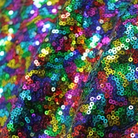 Kumaş Muhteşem Renkli Balık Ölçeği Pullu İşlemeli Dantel Örgü Şifreli 3mm Sequins DIY Giyim Aksesuarları X1047Fabric