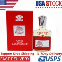 Creed, Viking Erkek Parfüm Korsan Parfum Kırmızı Creed Viking Parfüm 100ml Uzun Kalıcı Koku Hızlı Değişim ABD Ürünleri