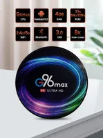 G96maxスマートテレビボックスAndroid 11.0 4G 128G AMLOGIC S905X4サポート