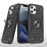 Case For iPhone 13 Pro Max 12 11 7 8 Shockproof Cell Phone Cases Military Drop Silicon Case 6 6s Plus X 5 5s SE Kickstand TPU Cover