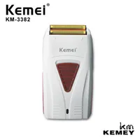 Kemei KM-3382 Electric Shaver for Men Women Blade Waterproof Reciprocating Cordless Razor USB Rechargeable Shaving Machine Trimmer228E