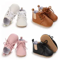 First Walkers Fashion Baby Shoes Boys Girls Classic Soft Sole Anti Slip Toddler Sneaker Trainers Prewalker FlatFirst