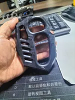Botón Tiger Fist Finger Self EDC Designers Defense Four Non Metallic Plastic Toy Anillo Cubierta Hand Brace TTtrain TFXA