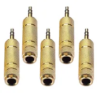 3 5 mm bis 6 35 mm Audioadapterverbinder männlich bis weiblicher Aux -Verstärker Stere225R