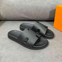 Измир H Мужчины тапочки Herme Paris H Slipper Herme Designer Sandals Slippers Мужской бренд лето 2022 г.
