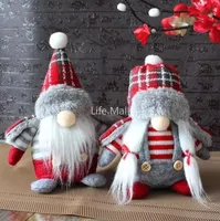 Multi Colors Cute Faceless Gnome Dolls For Christmas Halloween Birthday Decoration Plush Dwarf Home Party Decor Kids Toys DD