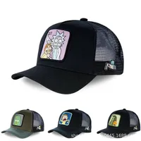 العلامة التجارية الجديدة ريك ومورتي Snapback Cotton Cap Cap Men Women Hip Hop Dad Mesh Hat Trucker Hat Drop2410