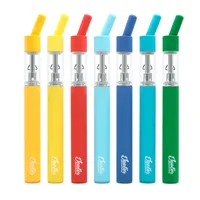 Jeeter Juice Screw-in Disposable E-cigarettes Vape Pen 7 Colors 18 strains 350mAh Battery Rechargeable 0.8ML Empty Carts With Childproof Gift Bag Packaging