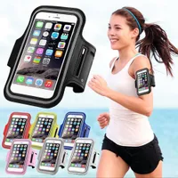 Outdoor Running Sports Armbands Zipper Bag Cases For Airpods Pro iPhone 14 13 12 11 Pro Max XR Samsung S22 S21 Ultra Phone Case Holder ArmBand Phones bags Arm Band
