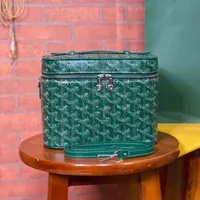 Muse Vanity Case Taschen Kosmetische Verstärker Koffer Make-up-Tasche Luxusdesigner Mode große Kapazität Partyhandtaschen Multicolor hochwertige Leder 50 kp#