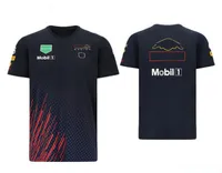 2022新しいF1レーシングポロスーツ夏のチームラペルシャツ同じスタイルのカスタマイズ