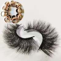 3D Mink rzęsy Naturalne Krótki Krzyż Fałszywe Rzęsy Makeup Laszy Eyelash Extension Make Up Beauty Tools Maquiagem 11
