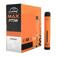 Hyppe max flujo desechable vape lápiz electrónico cigarrillos kit de inicio Dispositivo 2000 bocanadas preladas 6 ml de 900 mAh batería