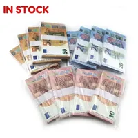 2022 New Fake Money Banknote 10 20 50 100 200米ドルユーロリアルなおもちゃバー小道