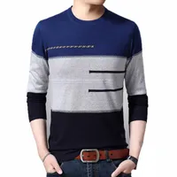 Мужские свитера Covrlge Men Sweater 2022 Fashion Solid Soft Sipe Tnit Plus Pellover Men's Pullovers Brand Clothing Mzl053men's