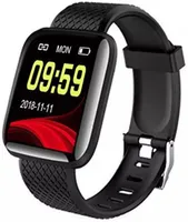 Braccialetti intelligenti banda 116 più impermeabile braccialetta intelligente tracker tracker braccialetto sportivo per pressione sanguigna smartwatch d13 116plus