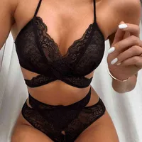 Baby Doll Lingerie Sexy Hot Erotic Babydoll Plus taille Femme Lenceria Mujer Sexy Underwear Porn Sex érotique Lingerie Costumes J220624