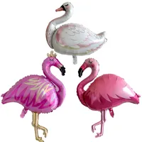 1pc büyük pembe flamingo balonlar kuş hayvan folyo doğum günü düğün yaz partisi dekor helyum şişme toplar çocuk hediyeler oyuncaklar 220527