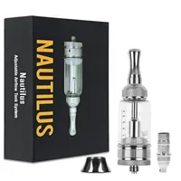 Nautilus verstuiver 2 ml/5 ml bovenste luchtstroomcontrole aspire nautilus mini tank lekbestendig met bvc spiraal glazen buisdamporizer tank
