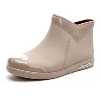 신발 여성 패션 비 슬립 레인 부츠 튜브 레인 부츠를위한 방수 작업장 신발 Botas de Caza Espanolas 220609