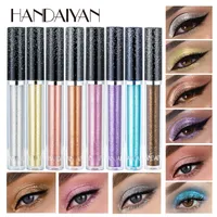 Handaiyan Liquid Eye Shadow 12 Color One Blitter Diamond Pearl High блестящая металлическая отделка макияж Eyeshadow