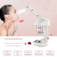 Advanced Spraying Facial Steamer Ozone Face Sprayer Ion Vaporizer Steamer For Moisturizing Skin Care Machine Mist Beauty Device210c