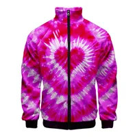 남자 재킷 전신 프린트 빈티지 재킷 가을 핑크 하트 vertigo 3d 온통 인쇄 된 남자 스웨트 유니슬 지원 풀오버 캐주얼 재킷