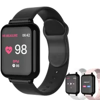B57 Smart Watch Waterproof Fitness Tracker Sport for IOS Android Phone Smartwatch Heart Rate Monitor Blood Pressure Functions #002274Q