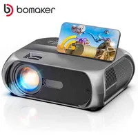 Bomaker LED Portable Projector Native HD P Poubli en charge HDMI USB Mini Film Outdoor Movie Proyectors J220520