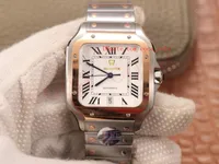 Original Box Waterproof Watch XL 42mm Fashion Square Movement Watch Mechanical Automatic Mens Sapphire Watches