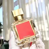 Groothandel hoge kwaliteit voor mannen vrouwen geur baccarat rouge 540 parfum rode flesextrait eau de parfum 70 ml edp verbazingwekkende geur high-end spray snelle levering