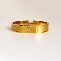 Design di design di lusso braccialetti inossidabile in acciaio in acciaio fibbia in oro bracciale gioiello maschi