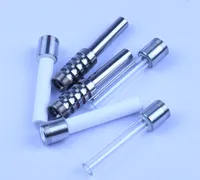 Smoking Replacement 510 Thread and 10mm 14mm 18mm Titanium Ceramic Tip Quartz Banger Nail For Nectar Collector kit