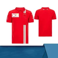 F1 Racing Polo Suit New Team Short-Sleeved 티셔츠 동일한 Custom2022