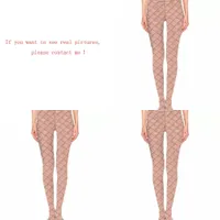 Winter Leg Warmer Women Tights Socks Full Letter Print Womens Net Stockings Breathable Lady Sexy Pantyhose Stocking