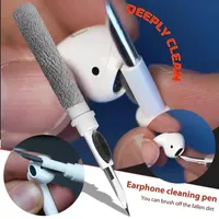 Bluetooth Earuds Cleaning Pen with Brush for AirPods Earphones Laptop and Camera Cleaner Kit Tool