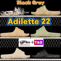 Adilette 22 Flat Comfort Slippers Designer Mens Slides Luxury Men Shoes Summer Beach Indoor Outdoor Slides Slids With Box Slipper Fashion Flip Flop