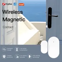 Smart Home Sensor Tuya ZigBee Window Door Gate Detector Life App Security Alarm System DropSmart
